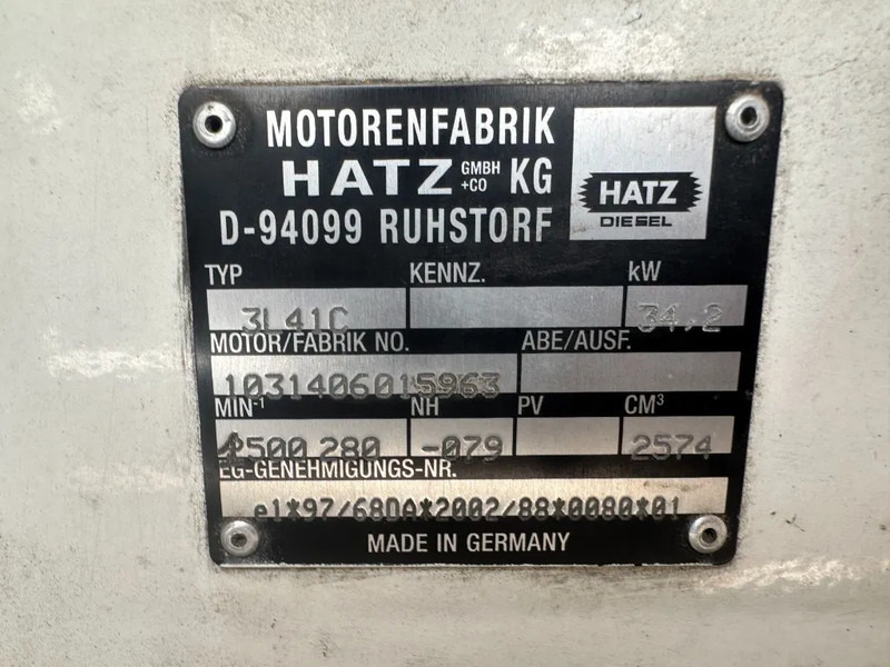 Generator set Hatz 3L41C Silentpack 22.5 kVA Silent generatorset: picture 6