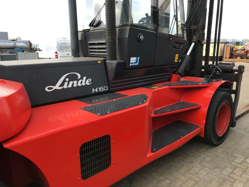 Diesel forklift Linde H160 16 ton Diesel Sideshift Positioner Heftruck: picture 12