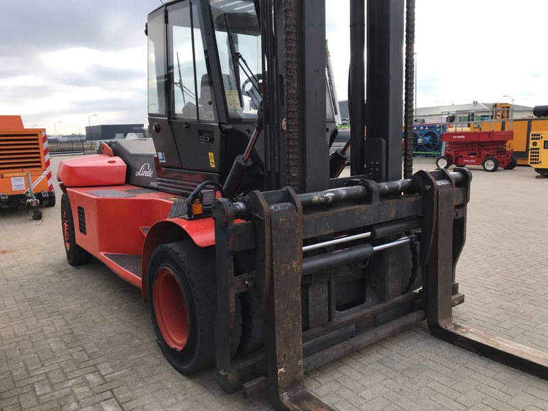 Diesel forklift Linde H160 16 ton Diesel Sideshift Positioner Heftruck: picture 16