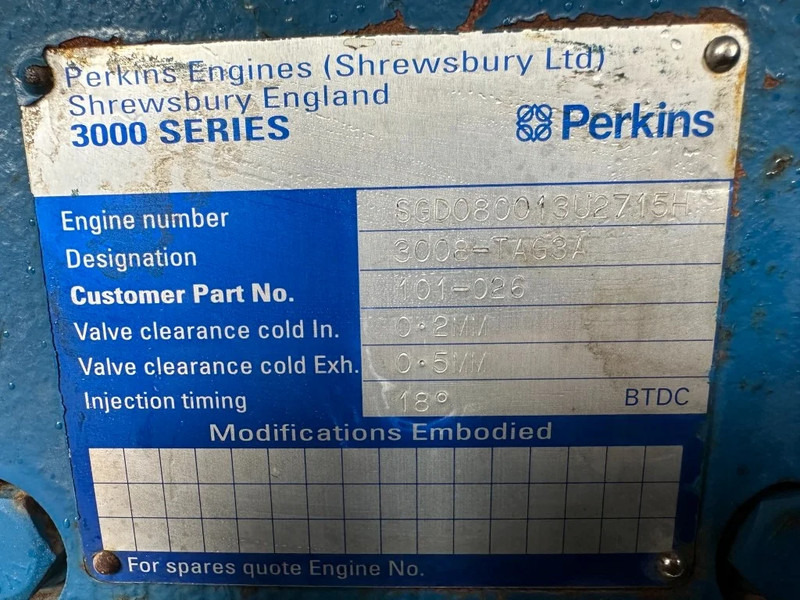 Generator set Perkins 3008-TAG3A FG Wilson Stamford 450 kVA Silent generatorset: picture 10