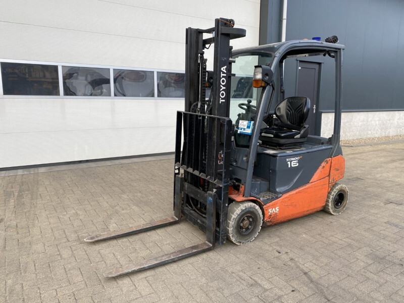 Toyota Traigo 16 Duplex Freelift Sideshift 1.6 ton Elektra Heftruck - Electric forklift: picture 2 Toyota Traigo 16 Duplex Freelift Sideshift 1.6 ton Elektra Heftruck - Electric forklift: picture 2