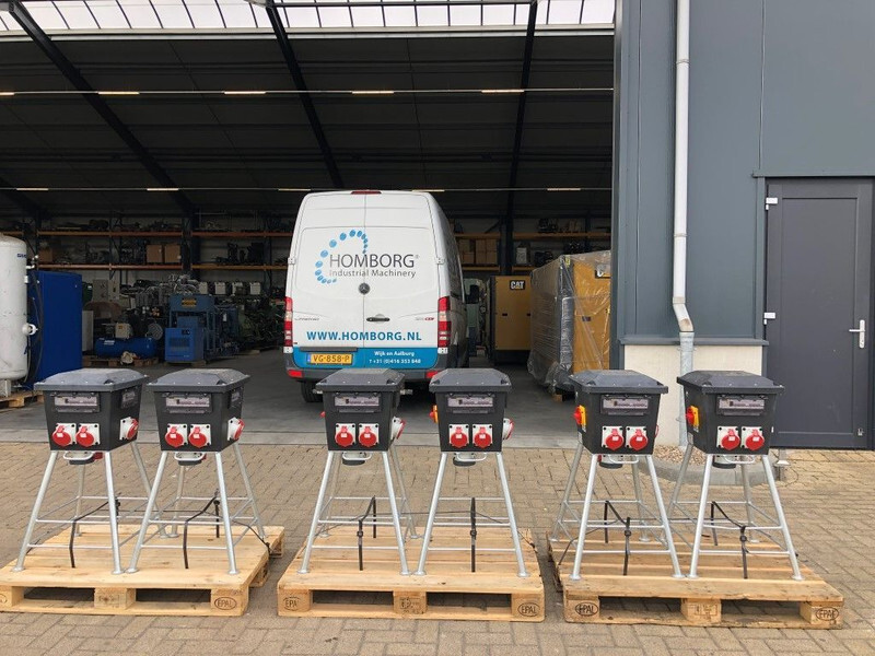 Vello Rubber-56.2 Stroomverdeelkast Zwerfkast Paddestoel 63 Ampère Nieuw ! - Generator set: picture 2 Vello Rubber-56.2 Stroomverdeelkast Zwerfkast Paddestoel 63 Ampère Nieuw ! - Generator set: picture 2