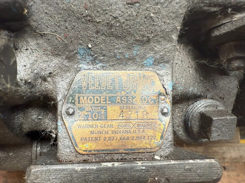 Velvet Drive AS3 70C Keerkoppeling Ratio 2.10:1 Gearbox - Engine for Material handling equipment: picture 3 Velvet Drive AS3 70C Keerkoppeling Ratio 2.10:1 Gearbox - Engine for Material handling equipment: picture 3