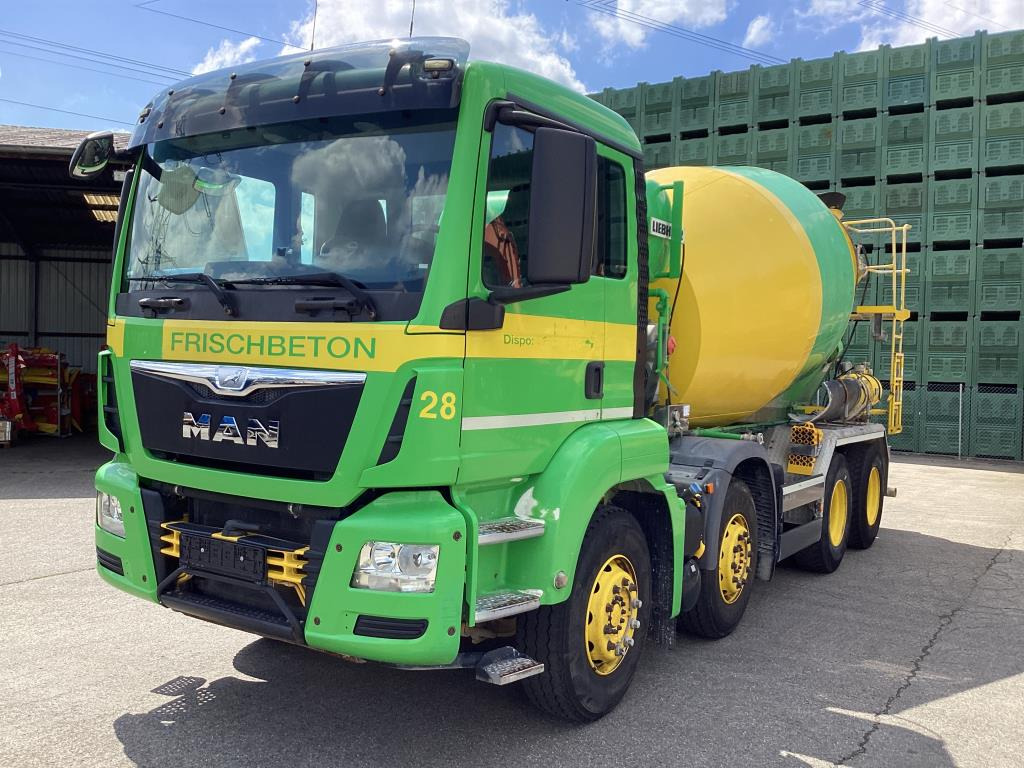 MAN TGS 32.400 - Concrete mixer truck: picture 1 MAN TGS 32.400 - Concrete mixer truck: picture 1