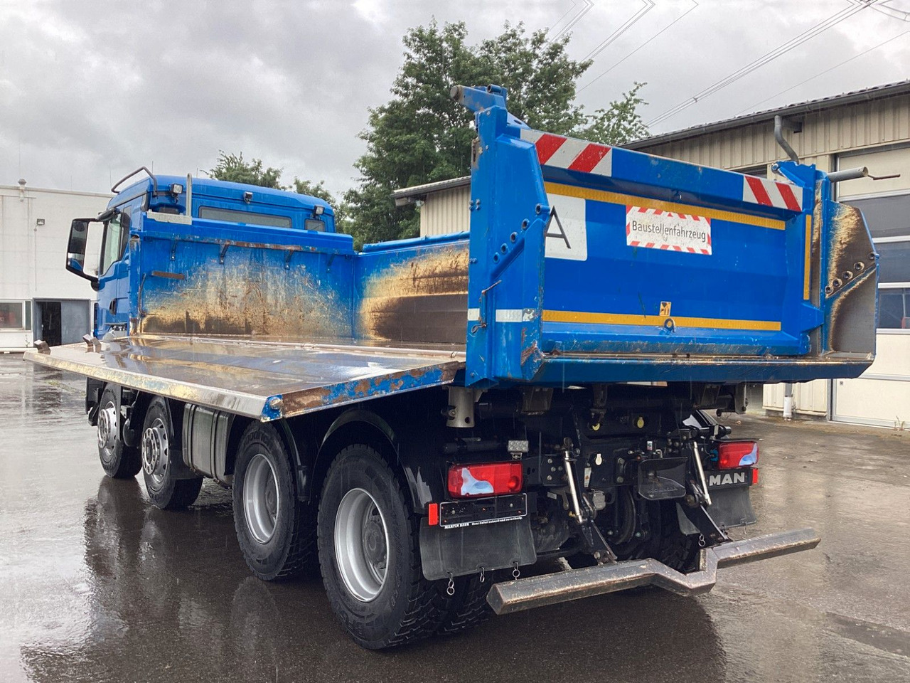 MAN TGS 35.510 BB 8x4 Meiller Kipper Bordmatik AHK - Tipper: picture 4 MAN TGS 35.510 BB 8x4 Meiller Kipper Bordmatik AHK - Tipper: picture 4