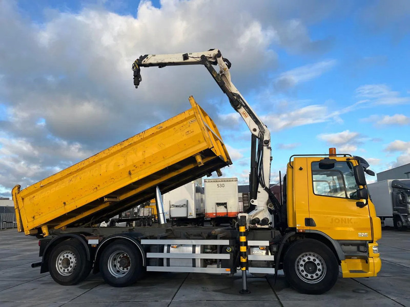 Crane truck DAF CF 360 FAN Kipper knijperwagen: picture 19