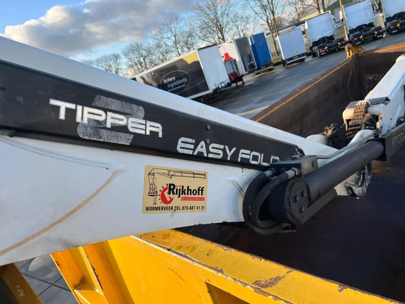 Crane truck DAF CF 360 FAN Kipper knijperwagen: picture 6