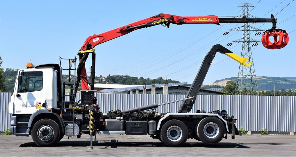DAF CF 85.340 * ABROLLKIPPER + KRAN * TOP - Crane truck, Hook lift truck: picture 5 DAF CF 85.340 * ABROLLKIPPER + KRAN * TOP - Crane truck, Hook lift truck: picture 5