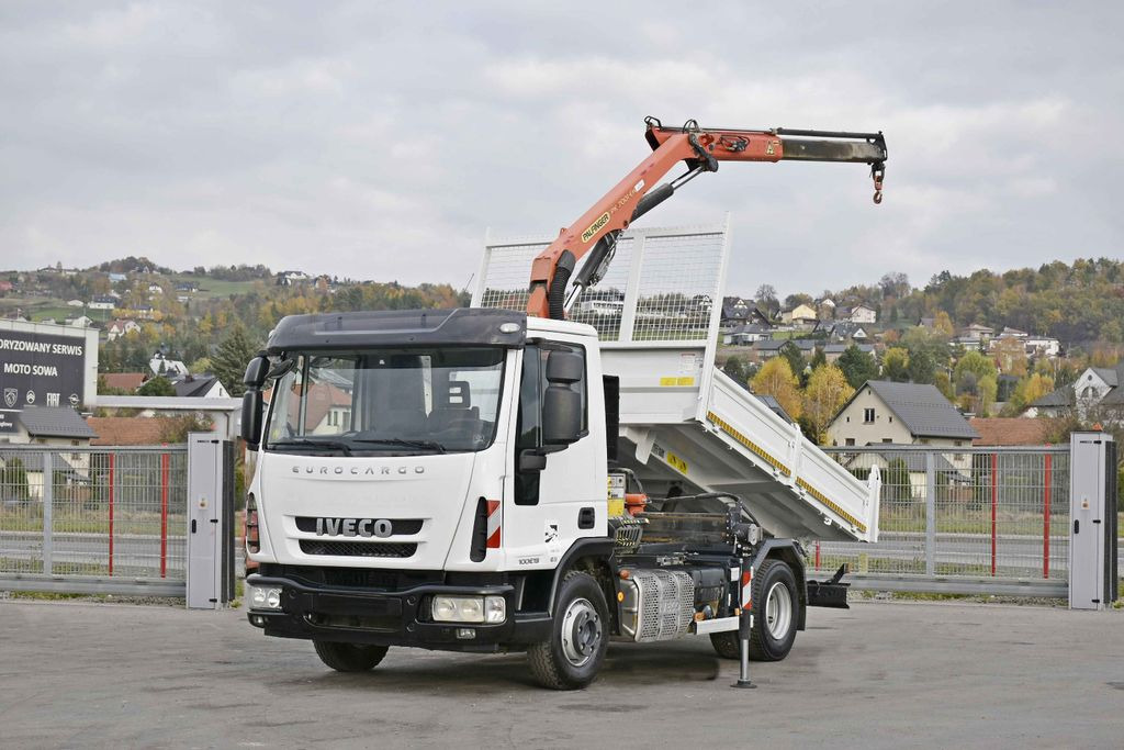 Iveco EUROCARGO 100E19 +PK 7001 H + FUNK * TOPZUSTAND - Tipper van: picture 2 Iveco EUROCARGO 100E19 +PK 7001 H + FUNK * TOPZUSTAND - Tipper van: picture 2