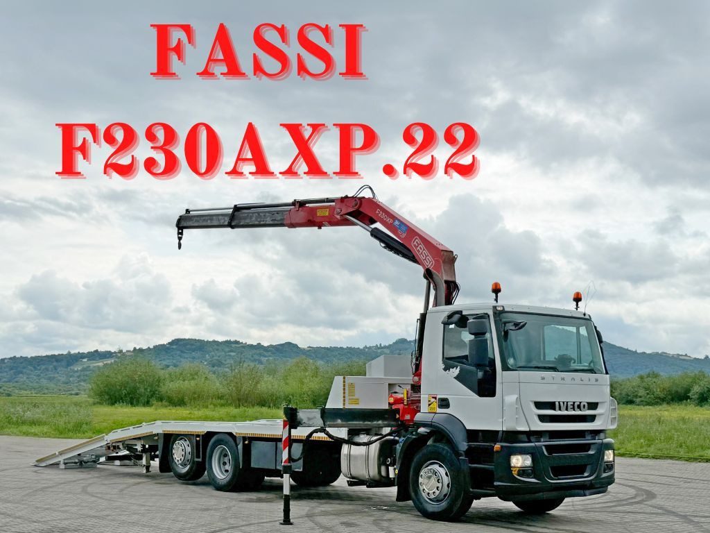 Iveco Stralis 310 * FASSI F230AXP.22 + FUNK * TOP - Tow truck: picture 1 Iveco Stralis 310 * FASSI F230AXP.22 + FUNK * TOP - Tow truck: picture 1