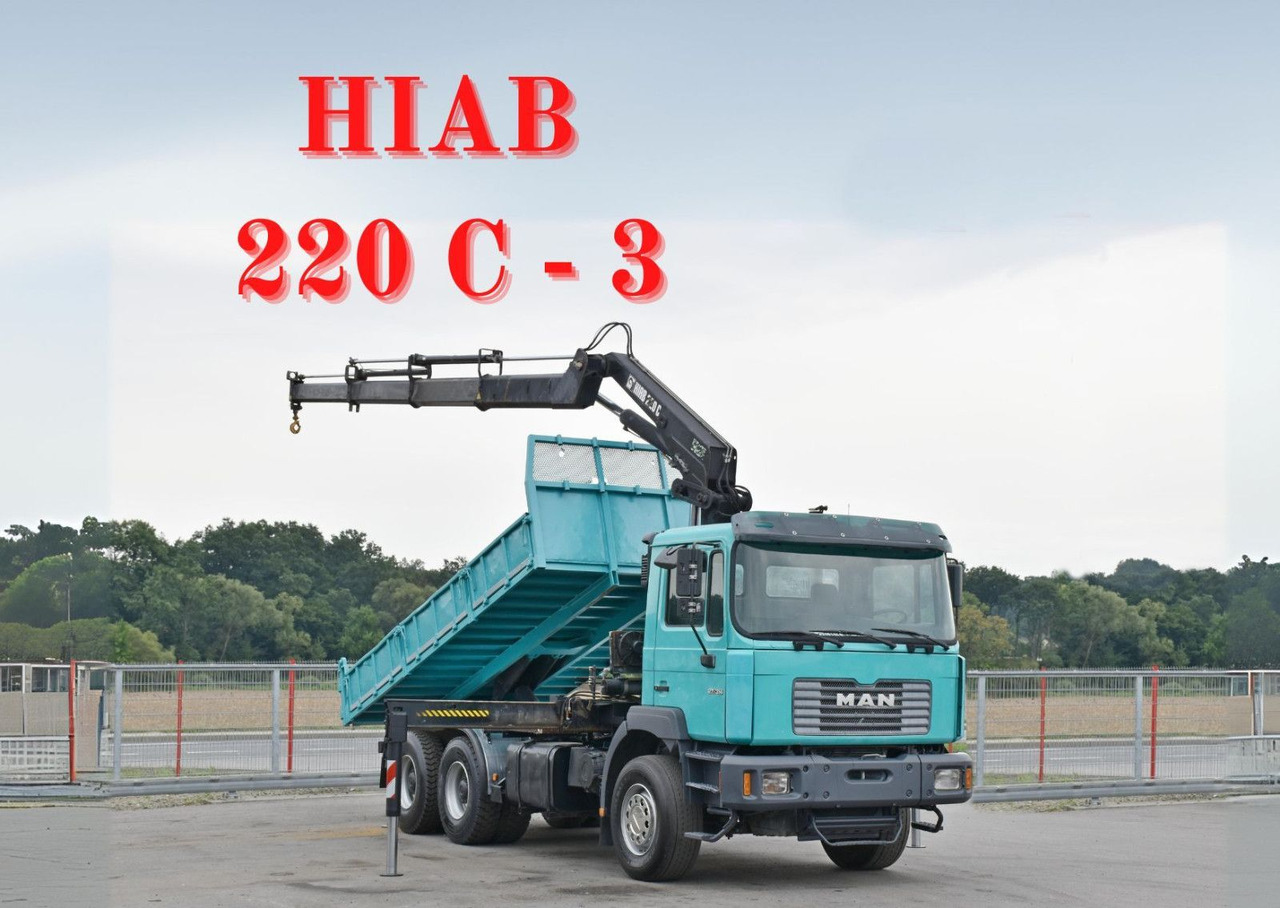 MAN 27-314 * HIAB 220 C - 3 + FUNK * 6x4 - Crane truck: picture 1 MAN 27-314 * HIAB 220 C - 3 + FUNK * 6x4 - Crane truck: picture 1