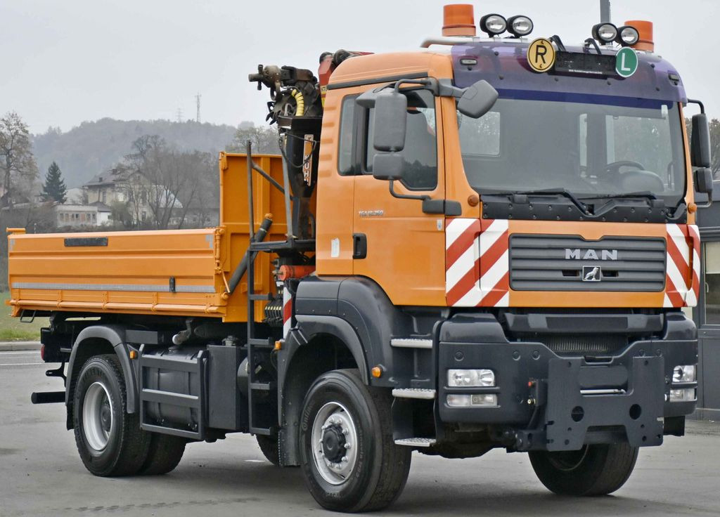 MAN TGA 18.360 * PK 10501 + FUNK *4x4 - Crane truck, Tipper: picture 4 MAN TGA 18.360 * PK 10501 + FUNK *4x4 - Crane truck, Tipper: picture 4