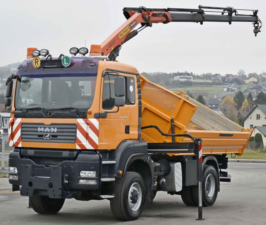 MAN TGA 18.360 * PK 10501 + FUNK *4x4 - Crane truck, Tipper: picture 3 MAN TGA 18.360 * PK 10501 + FUNK *4x4 - Crane truck, Tipper: picture 3