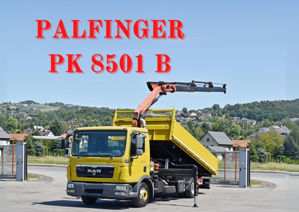 MAN TGL 12.220 Kipper 5,05 m + PK 8501 B *TOPZUSTAND MAN TGL 12.220 Kipper 5,05 m + PK 8501 B *TOPZUSTAND - Crane truck, Tipper: picture 1 MAN TGL 12.220 Kipper 5,05 m + PK 8501 B *TOPZUSTAND MAN TGL 12.220 Kipper 5,05 m + PK 8501 B *TOPZUSTAND - Crane truck, Tipper: picture 1