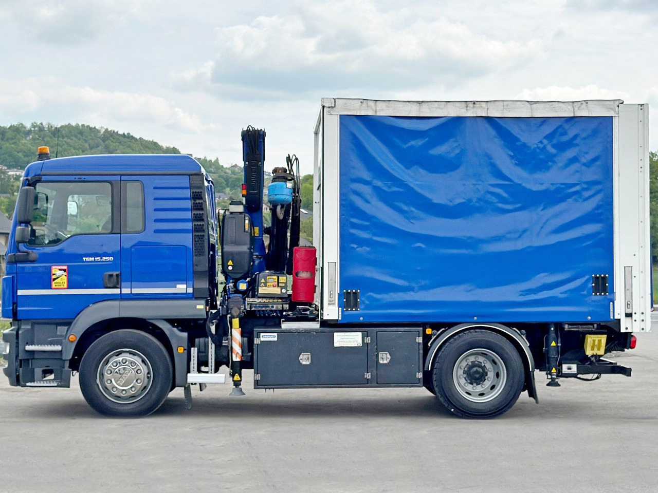 Crane truck MAN TGM 15.250* FASSI F110A.0.23 * TOPZUSTAND: picture 6