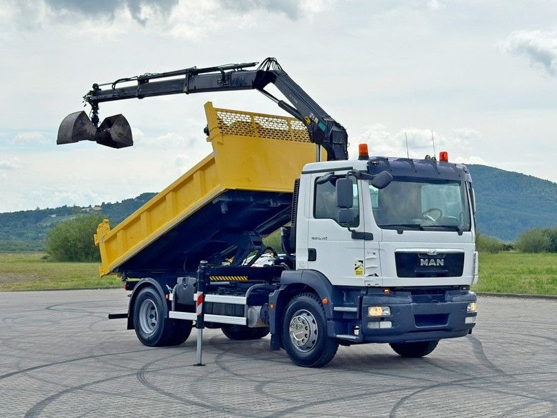 MAN TGM 18.340* KIPPER 4,05m*HIAB 111 B-2 HIDUO/FUNK - Tipper, Crane truck: picture 2 MAN TGM 18.340* KIPPER 4,05m*HIAB 111 B-2 HIDUO/FUNK - Tipper, Crane truck: picture 2