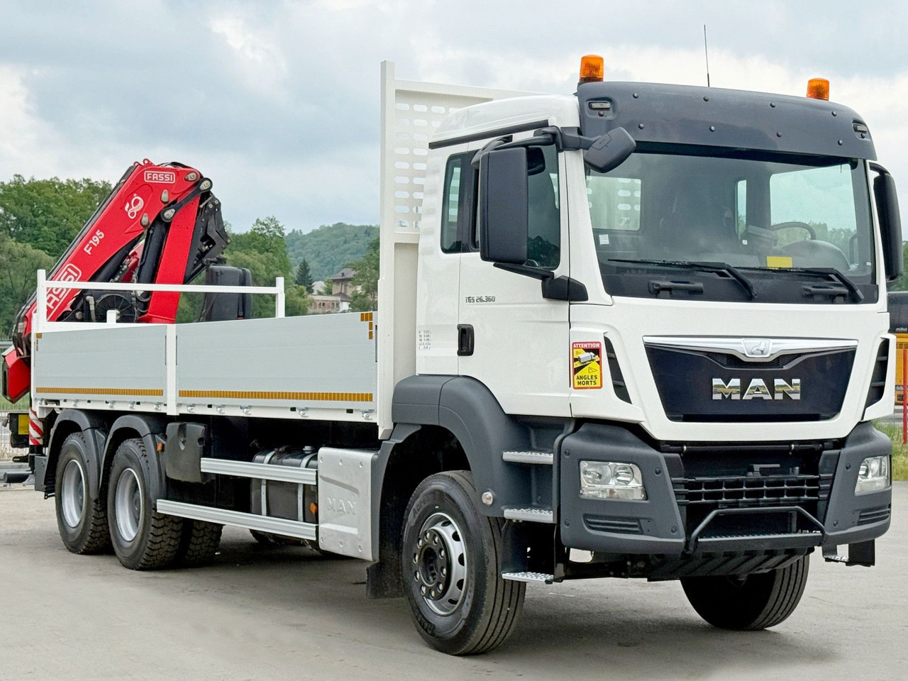 MAN TGS 26.360* FASSI F195A.2.24 / FUNK * 6x4 * TOP - Crane truck: picture 3 MAN TGS 26.360* FASSI F195A.2.24 / FUNK * 6x4 * TOP - Crane truck: picture 3