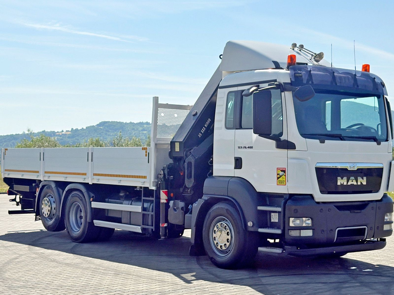 MAN TGS 26.400 * HIAB 322 EP-5 HIDUO + FUNK* TOP - Crane truck: picture 3 MAN TGS 26.400 * HIAB 322 EP-5 HIDUO + FUNK* TOP - Crane truck: picture 3