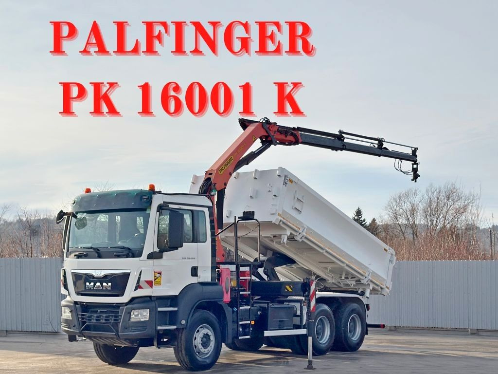 MAN TGS 26.400 * PALFINGER PK 16001 K + FUNK * 6x4 - Crane truck: picture 1 MAN TGS 26.400 * PALFINGER PK 16001 K + FUNK * 6x4 - Crane truck: picture 1
