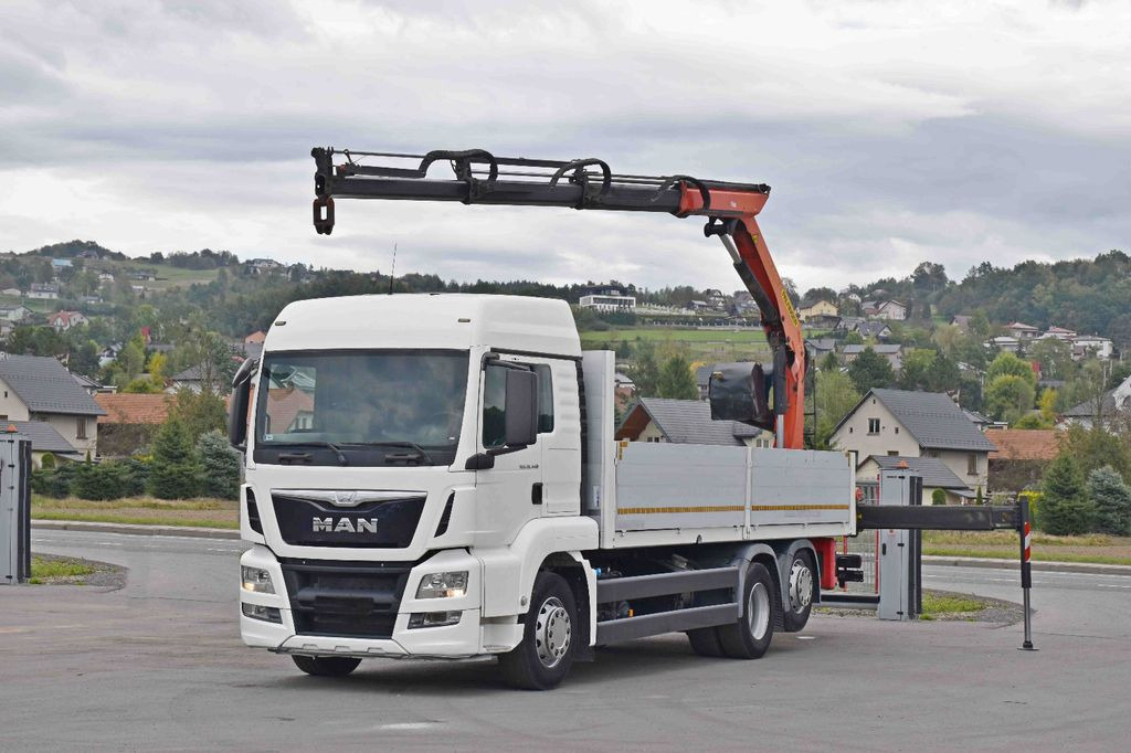 MAN TGS 26.440 * PRITSCHE 6,90 m + PK 16001 - K MAN TGS 26.440 * PRITSCHE 6,90 m + PK 16001 - K - Crane truck, Dropside/ Flatbed truck: picture 2 MAN TGS 26.440 * PRITSCHE 6,90 m + PK 16001 - K MAN TGS 26.440 * PRITSCHE 6,90 m + PK 16001 - K - Crane truck, Dropside/ Flatbed truck: picture 2