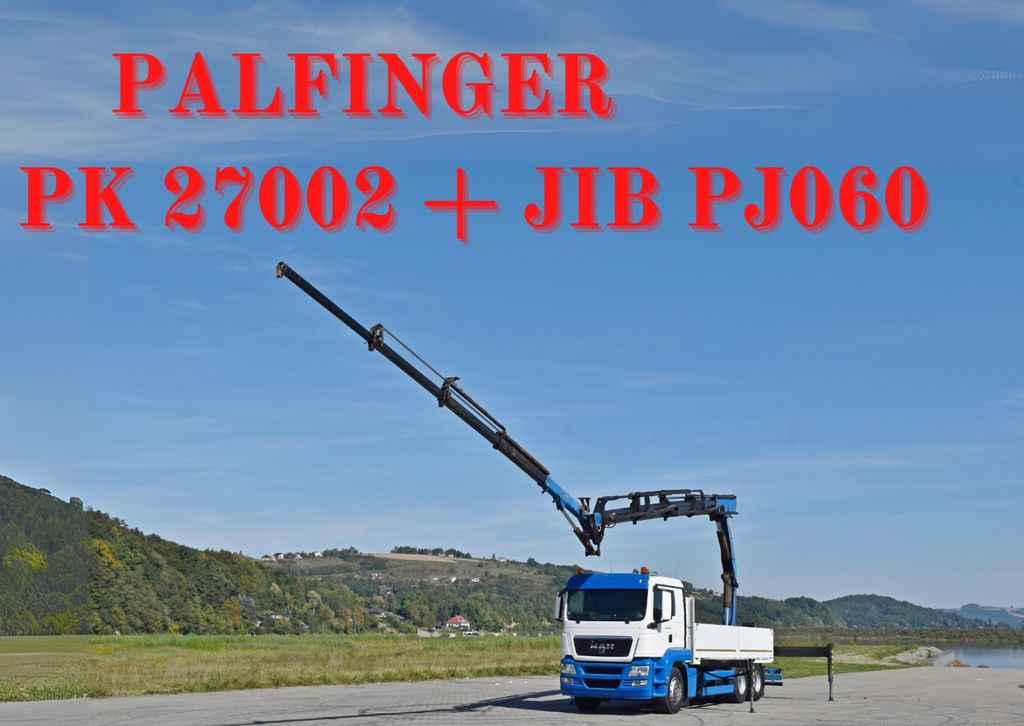 MAN TGS 26.480 * PK 27002 + JIB PJ060 + FUNK / 6x4 MAN TGS 26.480 * PK 27002 + JIB PJ060 + FUNK / 6x4 - Crane truck: picture 1 MAN TGS 26.480 * PK 27002 + JIB PJ060 + FUNK / 6x4 MAN TGS 26.480 * PK 27002 + JIB PJ060 + FUNK / 6x4 - Crane truck: picture 1