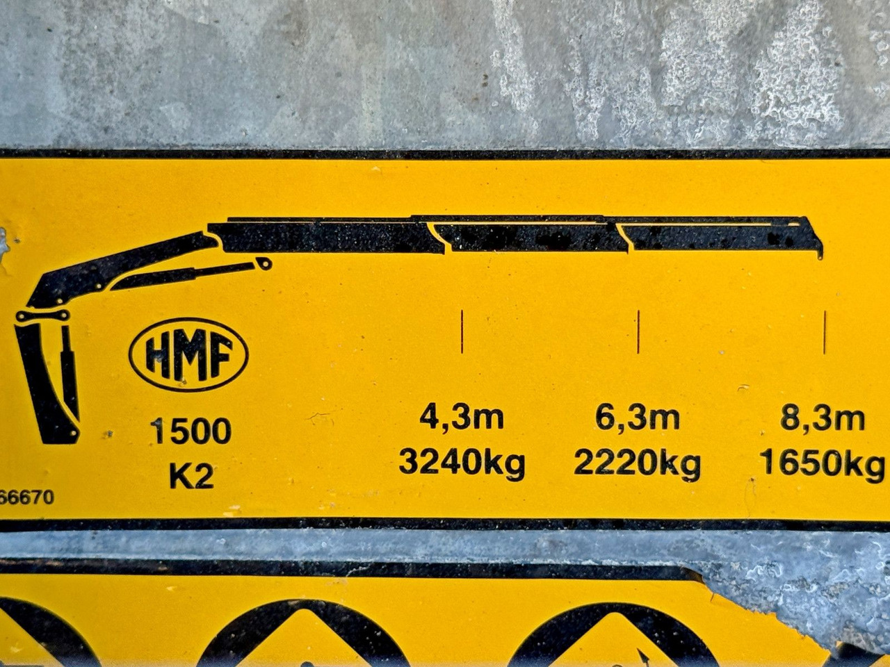 Crane truck MAN TGS 28.320 * HMF 1500 - K2 * TOPZUSTAND: picture 9