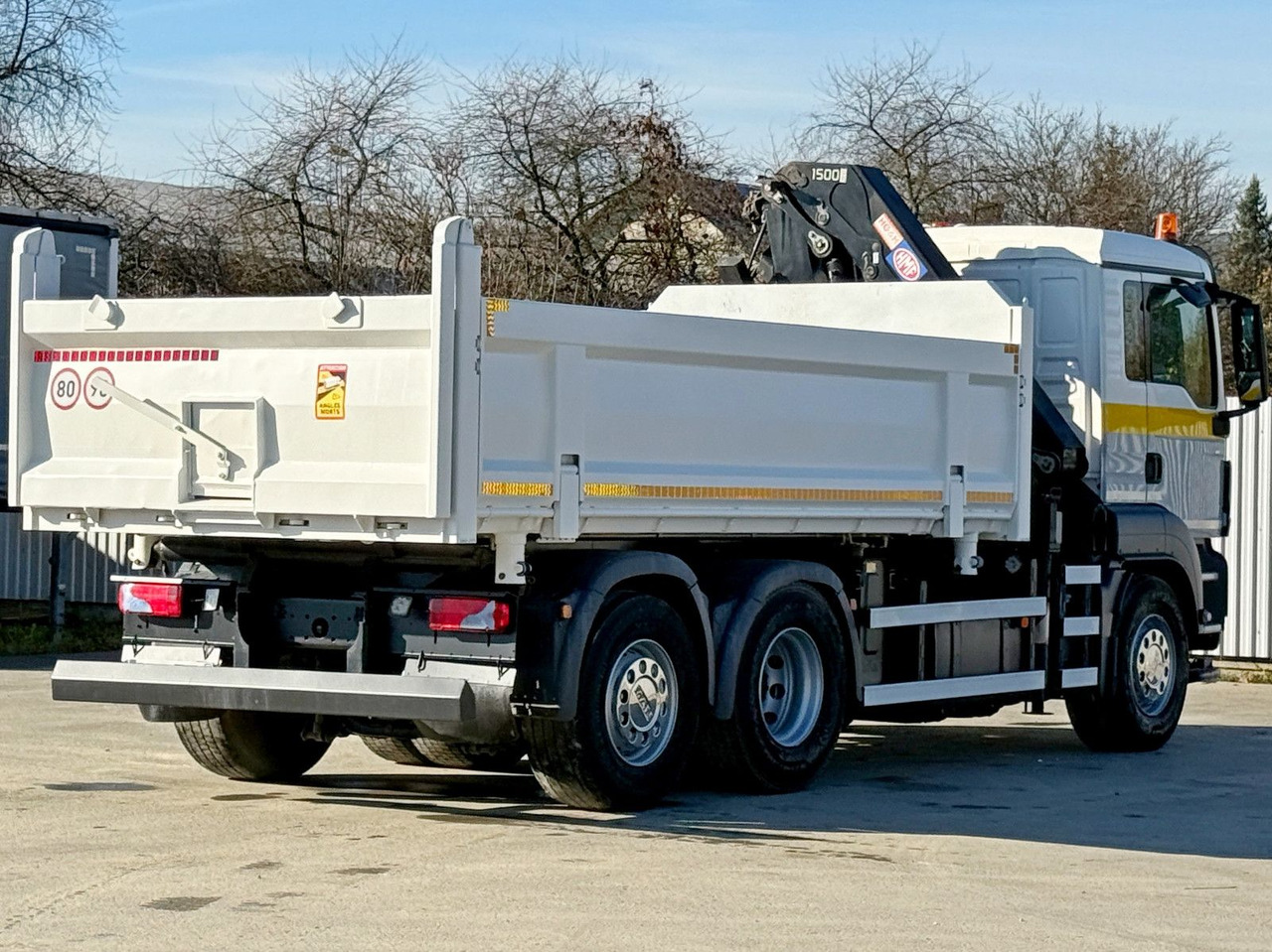 Crane truck MAN TGS 28.320 * HMF 1500 - K2 * TOPZUSTAND: picture 7