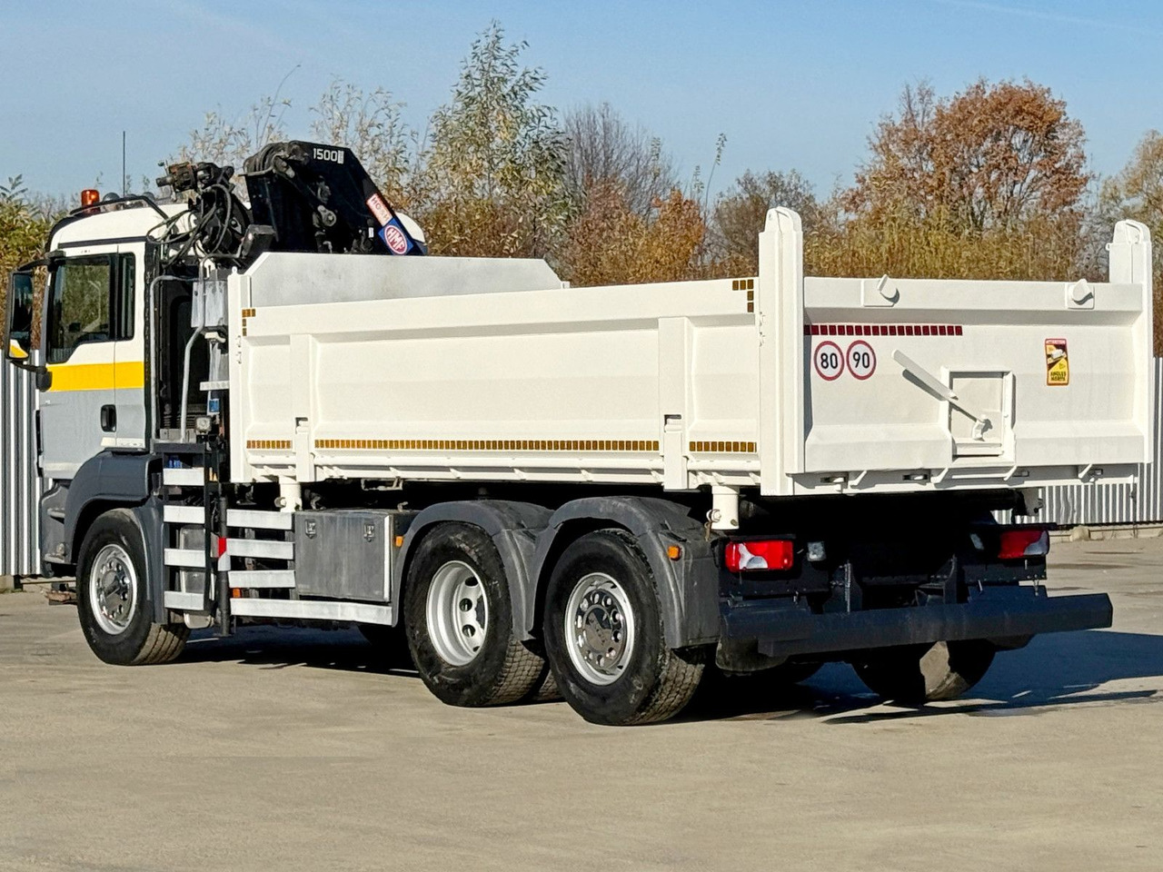 Crane truck MAN TGS 28.320 * HMF 1500 - K2 * TOPZUSTAND: picture 8