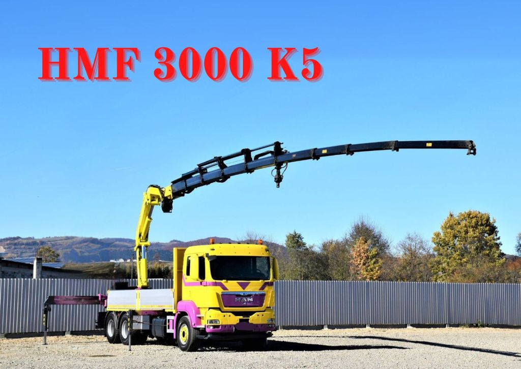 MAN TGS 28.440 Pritsche 5,60* HMF 3000 K5 + FUNK ! MAN TGS 28.440 Pritsche 5,60* HMF 3000 K5 + FUNK ! - Crane truck: picture 1 MAN TGS 28.440 Pritsche 5,60* HMF 3000 K5 + FUNK ! MAN TGS 28.440 Pritsche 5,60* HMF 3000 K5 + FUNK ! - Crane truck: picture 1