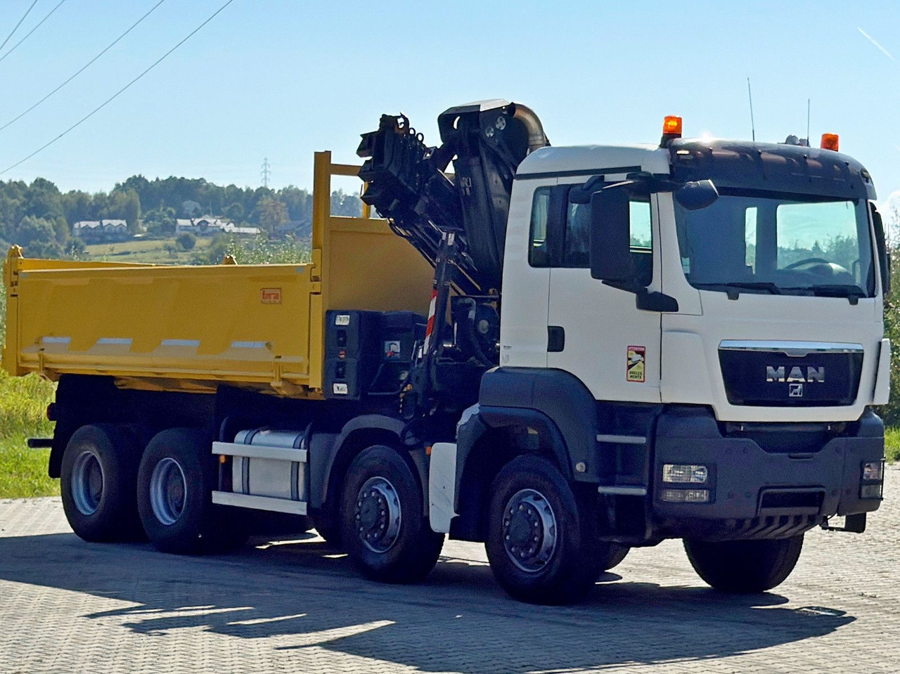 MAN TGS 32.510 * HIAB 288 EP - 5HIDUO/ FUNK * 8x8 - Crane truck: picture 4 MAN TGS 32.510 * HIAB 288 EP - 5HIDUO/ FUNK * 8x8 - Crane truck: picture 4
