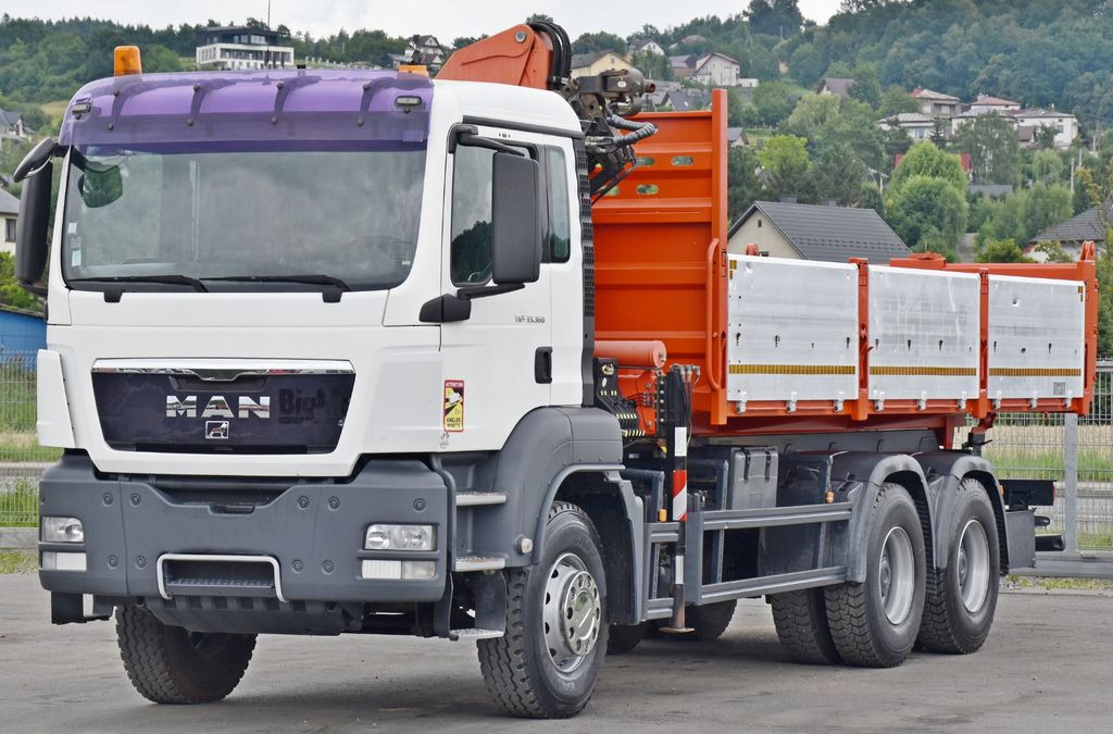 MAN TGS 33.360*KIPPER 6,40m *PK 15500 * 6x4 MAN TGS 33.360*KIPPER 6,40m *PK 15500 * 6x4 - Crane truck, Tipper: picture 4 MAN TGS 33.360*KIPPER 6,40m *PK 15500 * 6x4 MAN TGS 33.360*KIPPER 6,40m *PK 15500 * 6x4 - Crane truck, Tipper: picture 4