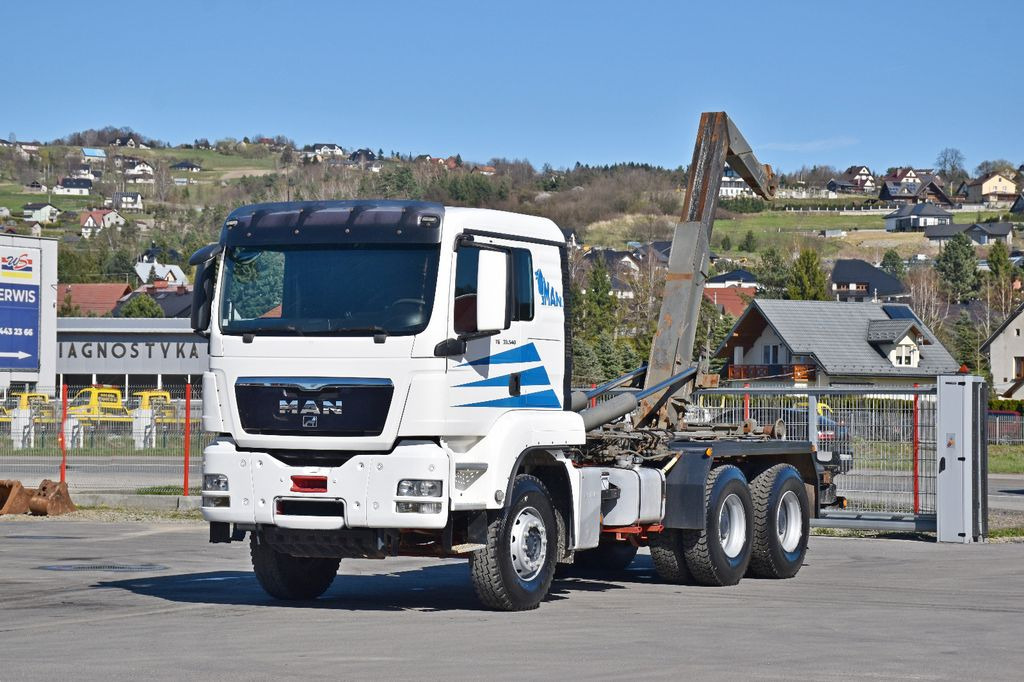 MAN TGS 33.540 Abrollkipper *6x4* Top Zustand! - Hook lift truck: picture 2 MAN TGS 33.540 Abrollkipper *6x4* Top Zustand! - Hook lift truck: picture 2