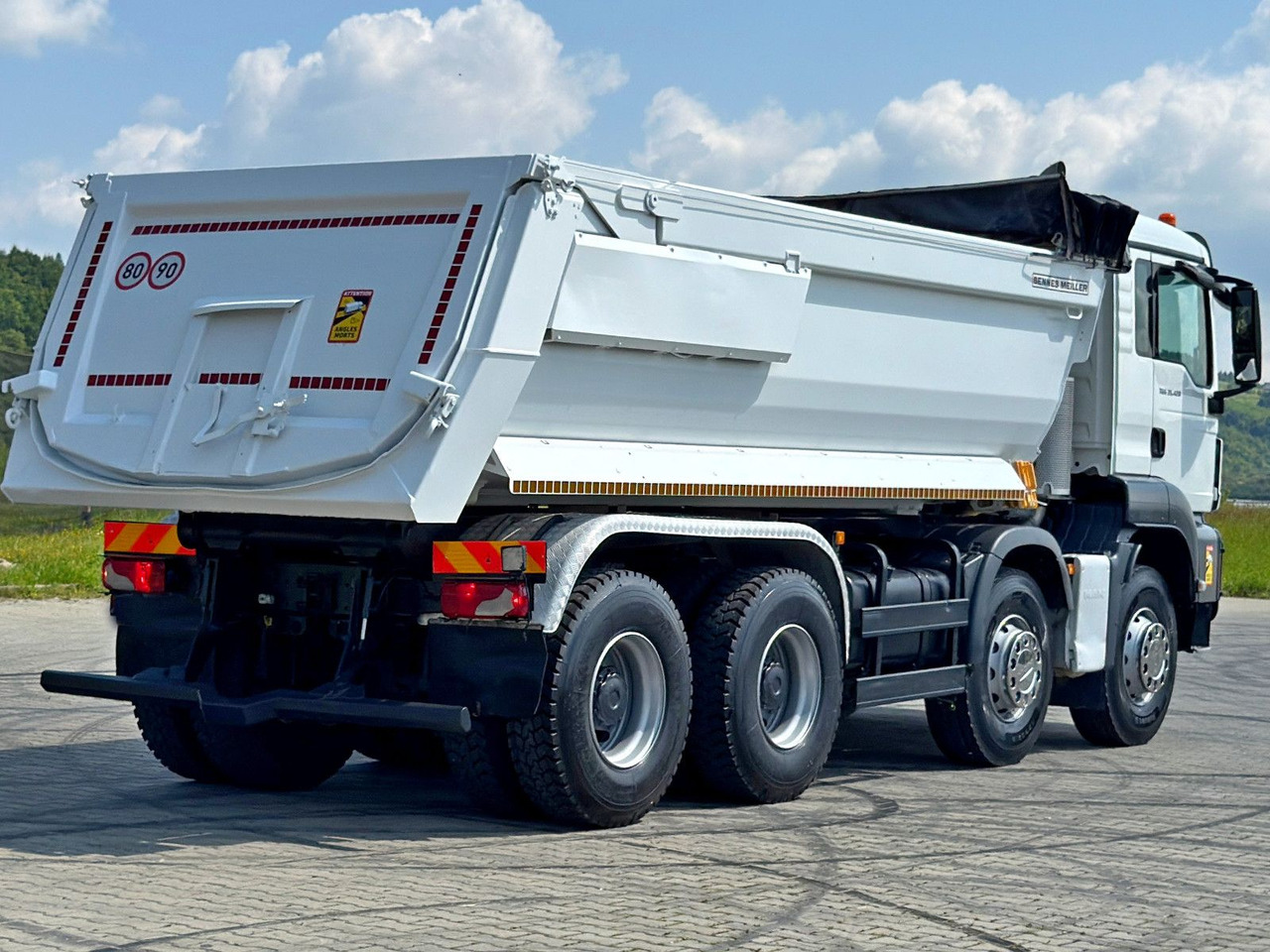Leasing of  MAN TGS 35.420 KIPPER * 8x4 * TOPZUSTAND MAN TGS 35.420 KIPPER * 8x4 * TOPZUSTAND: picture 7