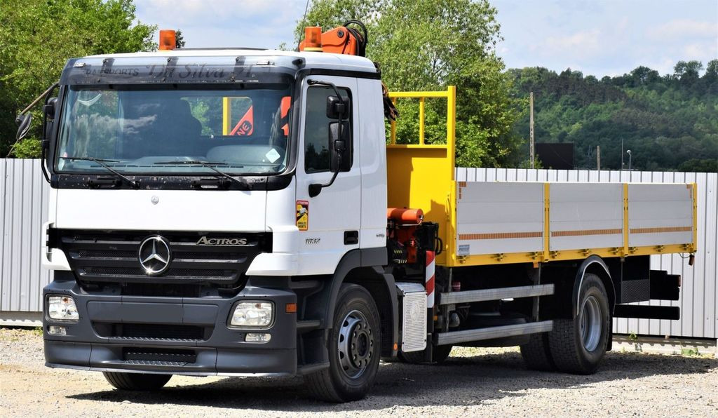Mercedes-Benz ACTROS 1832 PRITSCHE 6,70m * PK 15500*TOPZUSTAND - Crane truck: picture 4 Mercedes-Benz ACTROS 1832 PRITSCHE 6,70m * PK 15500*TOPZUSTAND - Crane truck: picture 4