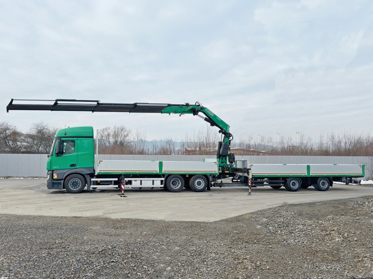 Mercedes-Benz ACTROS 2645 * FASSI F345.24 + FUNK + Anhänger - Crane truck: picture 5 Mercedes-Benz ACTROS 2645 * FASSI F345.24 + FUNK + Anhänger - Crane truck: picture 5
