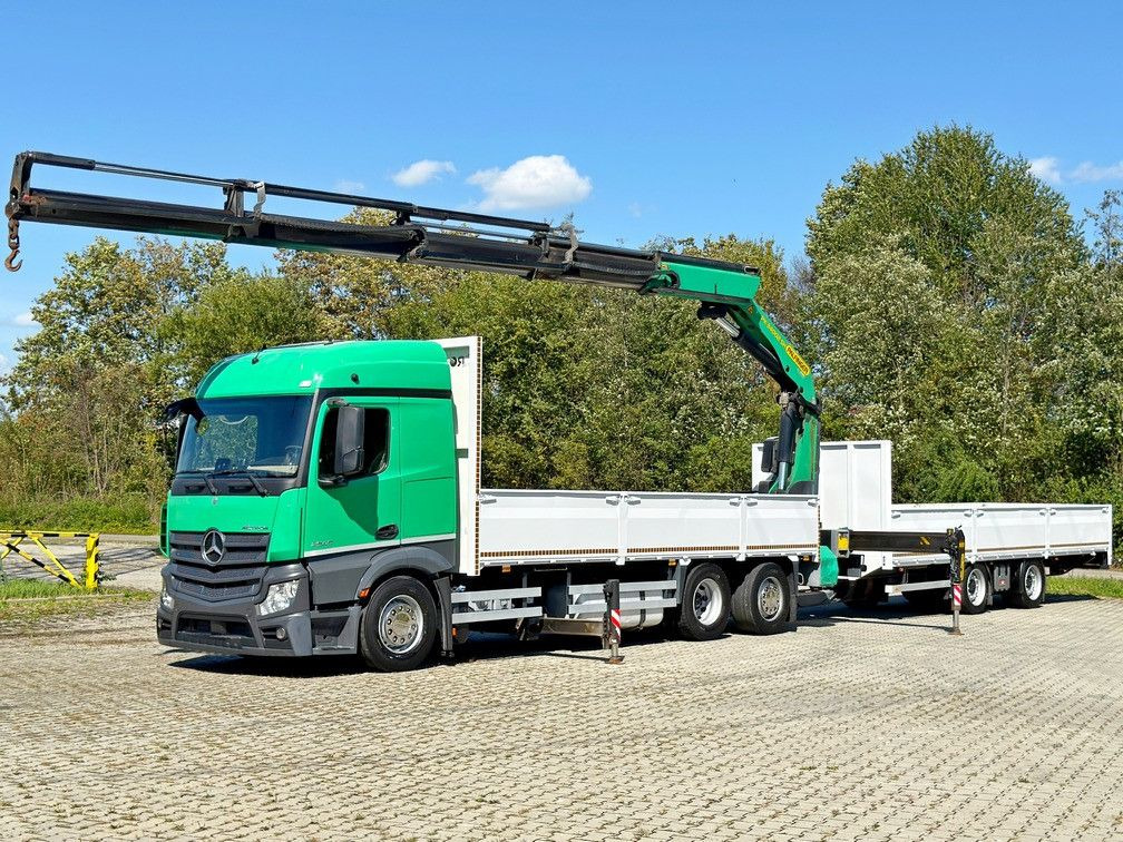 Mercedes-Benz ACTROS 2654* PK 34002 - SH C/FUNK+Anhänger* TOP - Crane truck: picture 2 Mercedes-Benz ACTROS 2654* PK 34002 - SH C/FUNK+Anhänger* TOP - Crane truck: picture 2