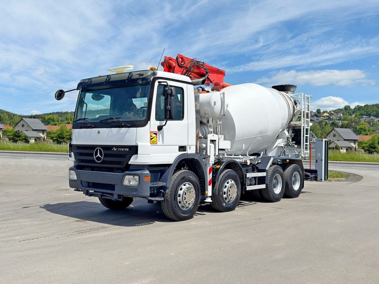 Mercedes-Benz ACTROS 3241* Betonpumpe 21m *8x4 * Top Zustand Mercedes-Benz ACTROS 3241* Betonpumpe 21m *8x4 * Top Zustand - Concrete pump truck: picture 2 Mercedes-Benz ACTROS 3241* Betonpumpe 21m *8x4 * Top Zustand Mercedes-Benz ACTROS 3241* Betonpumpe 21m *8x4 * Top Zustand - Concrete pump truck: picture 2