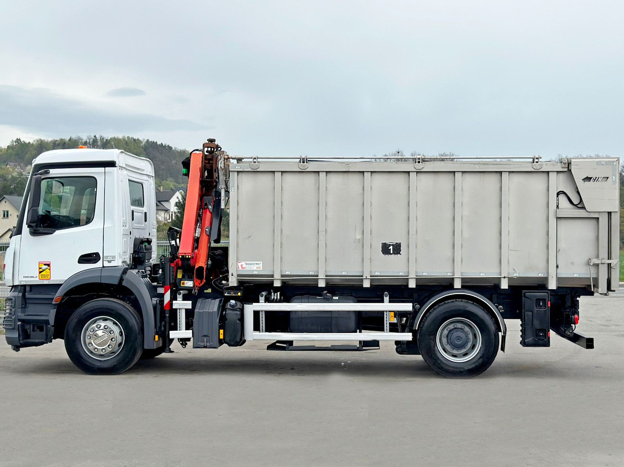 Crane truck Mercedes-Benz AROCS 1830* KIPPER 5,00m * PK 7.501 SLD A + FUNK: picture 7