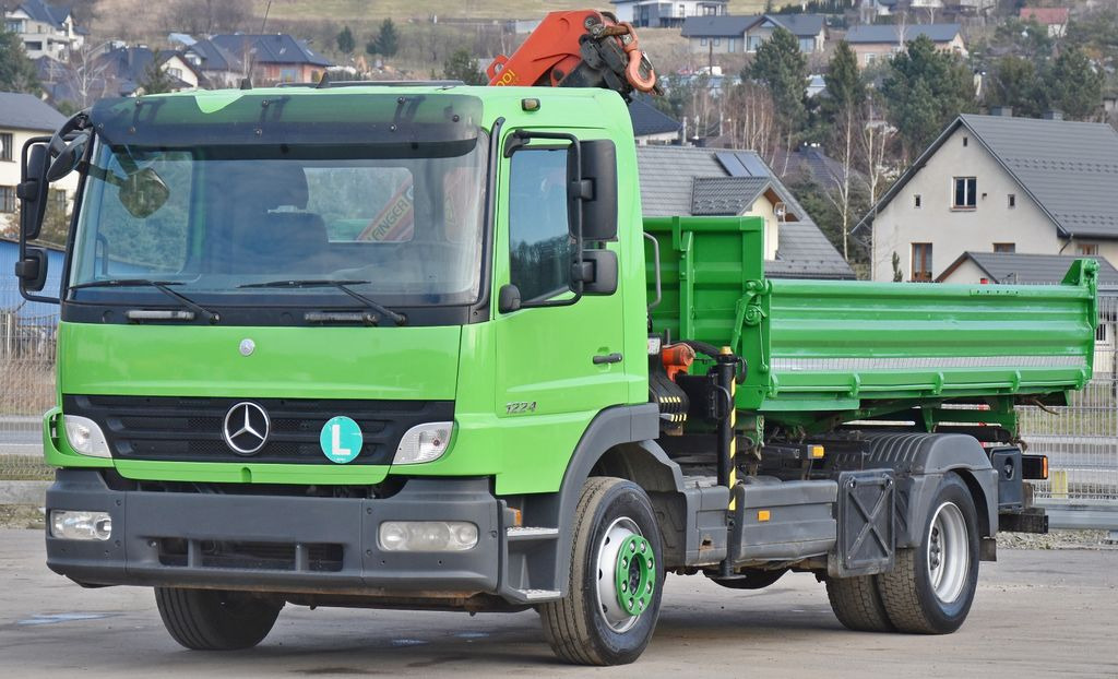 Mercedes-Benz ATEGO 1224 Kipper 4,00m* KRAN * TOPZUSTAND  - Crane truck, Tipper: picture 5 Mercedes-Benz ATEGO 1224 Kipper 4,00m* KRAN * TOPZUSTAND  - Crane truck, Tipper: picture 5