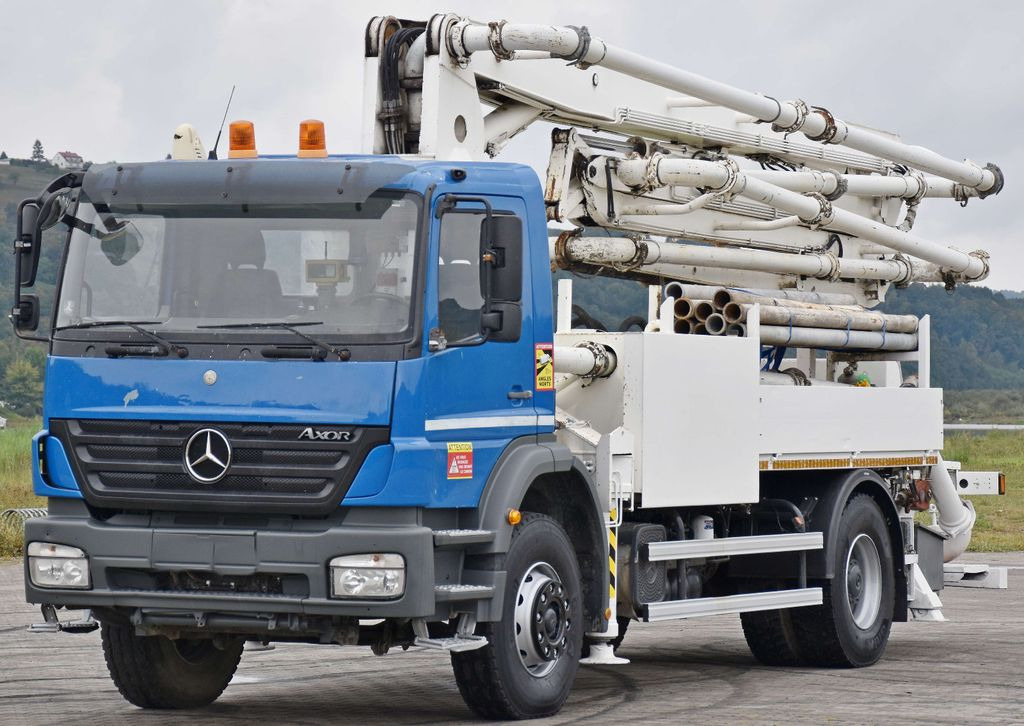 Mercedes-Benz AXOR 1833 * Betonpumpe 26 m + FUNK * TOP Mercedes-Benz AXOR 1833 * Betonpumpe 26 m + FUNK * TOP - Concrete pump truck: picture 5 Mercedes-Benz AXOR 1833 * Betonpumpe 26 m + FUNK * TOP Mercedes-Benz AXOR 1833 * Betonpumpe 26 m + FUNK * TOP - Concrete pump truck: picture 5