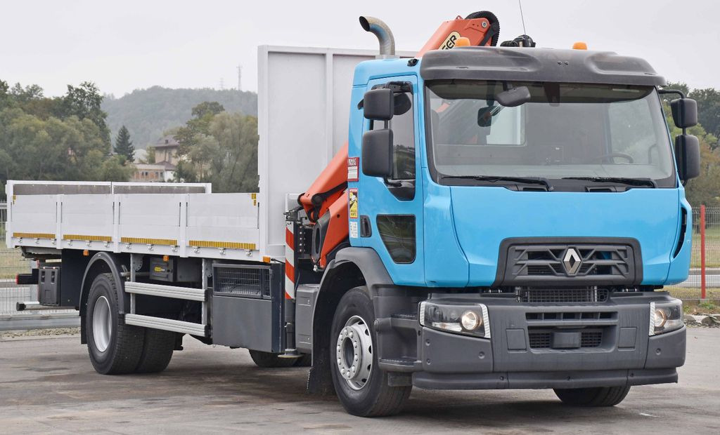 Renault C 320 * PK 12002 EH A + FUNK * TOPZUSTAND - Crane truck, Dropside/ Flatbed truck: picture 3 Renault C 320 * PK 12002 EH A + FUNK * TOPZUSTAND - Crane truck, Dropside/ Flatbed truck: picture 3