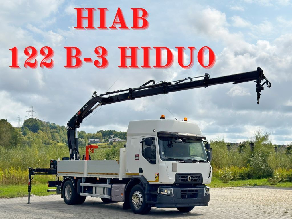 Renault C 430 * HIAB 122 B - 3 HIDUO + FUNK * TOP - Crane truck: picture 1 Renault C 430 * HIAB 122 B - 3 HIDUO + FUNK * TOP - Crane truck: picture 1