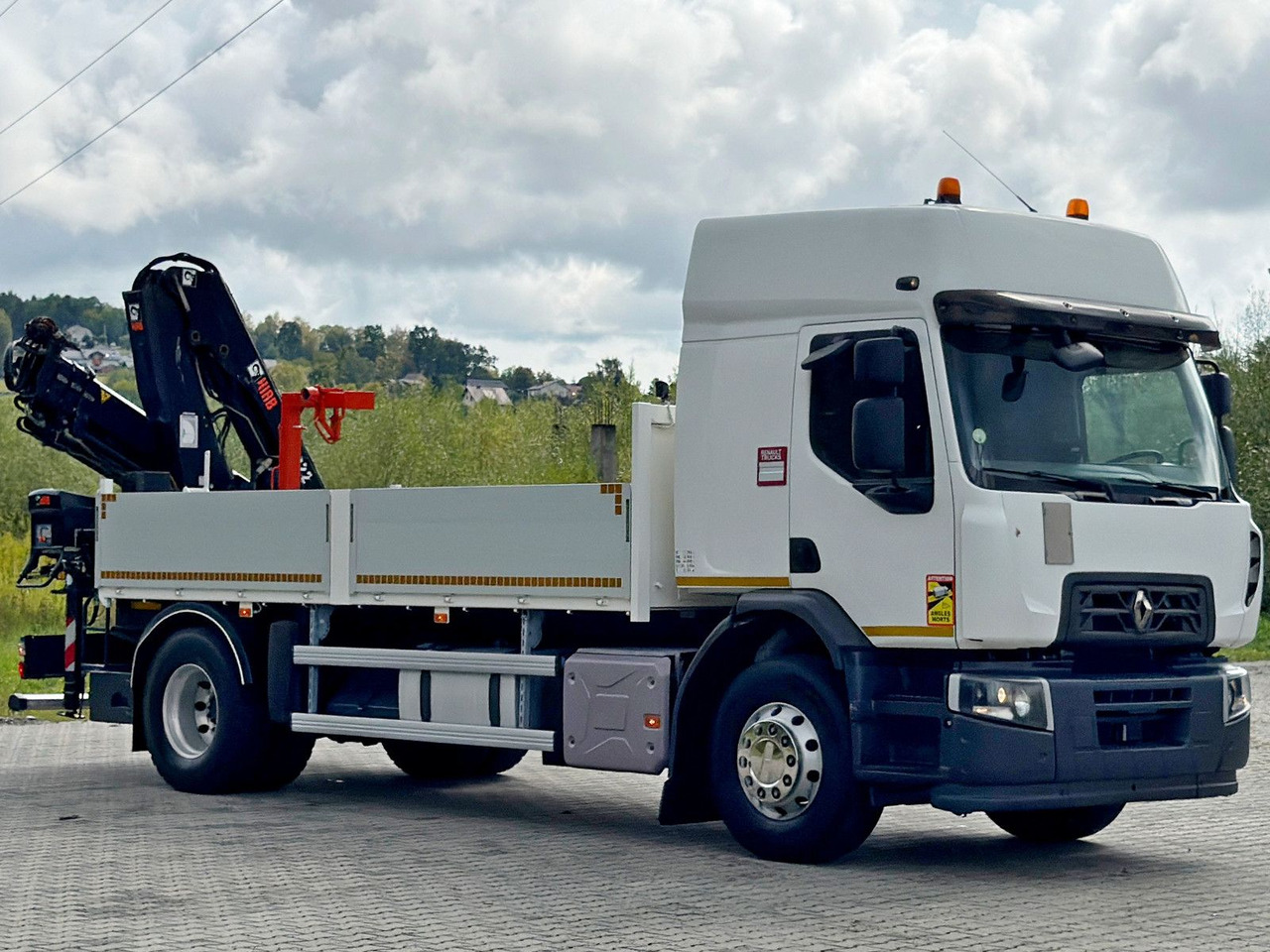 Renault C 430 * HIAB 122 B - 3 HIDUO + FUNK * TOP - Crane truck: picture 3 Renault C 430 * HIAB 122 B - 3 HIDUO + FUNK * TOP - Crane truck: picture 3