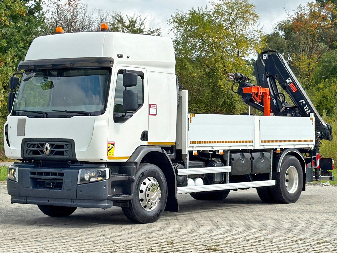 Renault C 430 * HIAB 122 B - 3 HIDUO + FUNK * TOP - Crane truck: picture 4 Renault C 430 * HIAB 122 B - 3 HIDUO + FUNK * TOP - Crane truck: picture 4