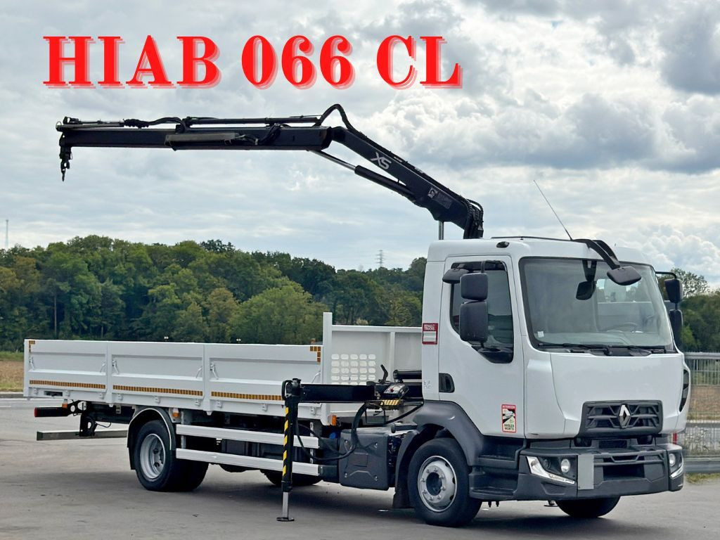 Renault D12.210 * HIAB 066 CL * TOPZUSTAND - Crane truck: picture 1 Renault D12.210 * HIAB 066 CL * TOPZUSTAND - Crane truck: picture 1