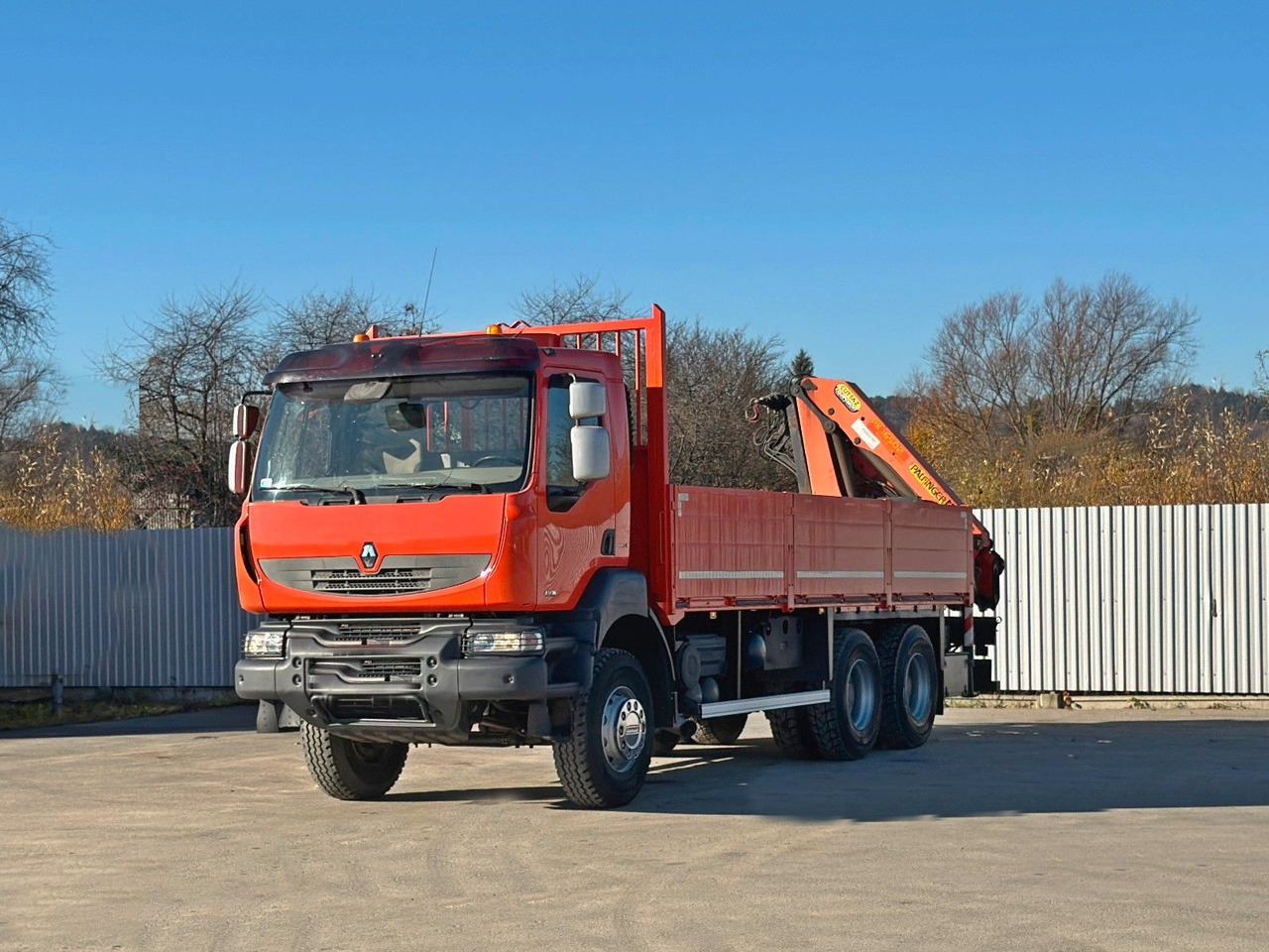 Renault KERAX 410 *PK 16502 + FUNK / 6x4 * TOP - Crane truck: picture 4 Renault KERAX 410 *PK 16502 + FUNK / 6x4 * TOP - Crane truck: picture 4