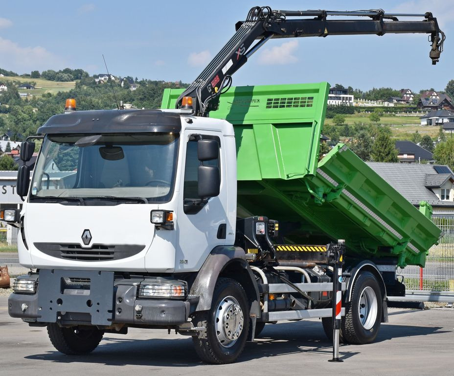 Renault MIDLUM 220 DXI *KIPPER 3,80m *HIAB 077 B-2 DUO - Crane truck, Tipper: picture 3 Renault MIDLUM 220 DXI *KIPPER 3,80m *HIAB 077 B-2 DUO - Crane truck, Tipper: picture 3