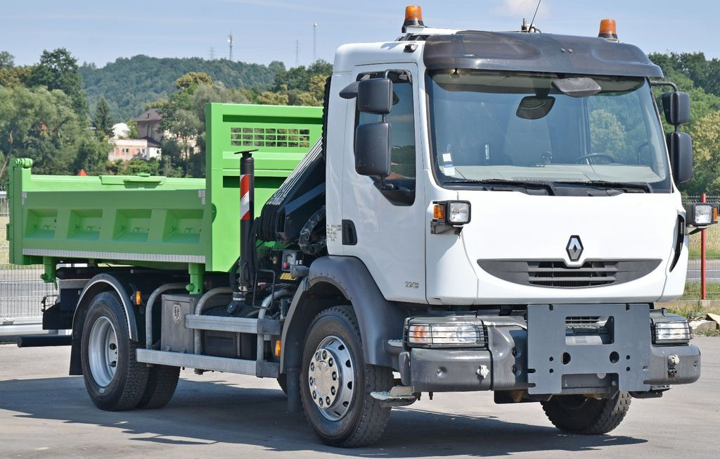 Renault MIDLUM 220 DXI *KIPPER 3,80m *HIAB 077 B-2 DUO - Crane truck, Tipper: picture 4 Renault MIDLUM 220 DXI *KIPPER 3,80m *HIAB 077 B-2 DUO - Crane truck, Tipper: picture 4