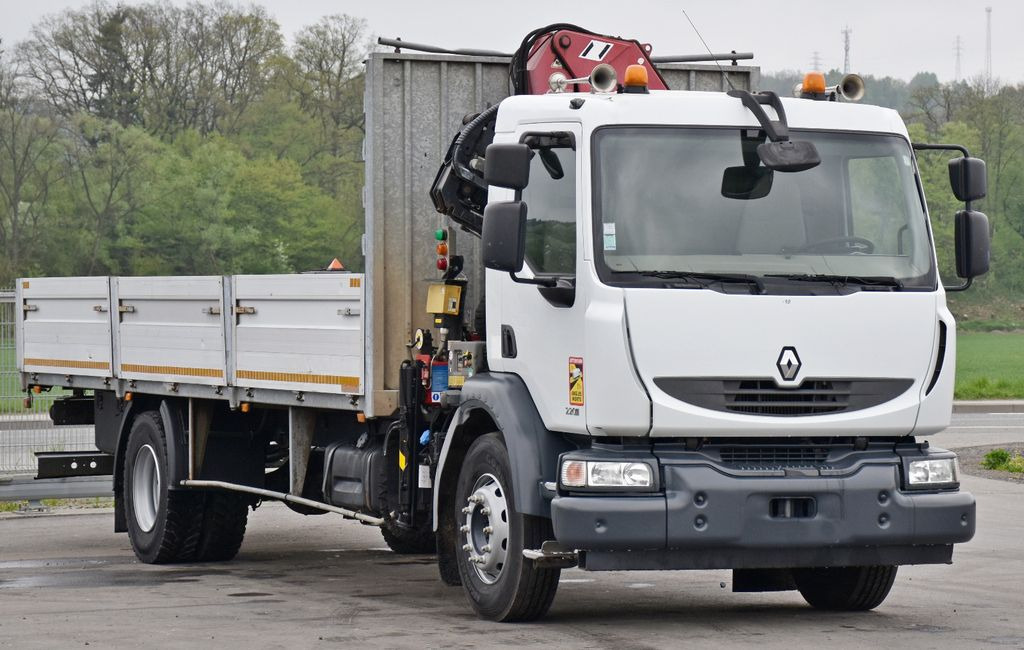 Renault MIDLUM 220 DXI *PRITSCHE 7,35m * KRAN + FUNK Renault MIDLUM 220 DXI *PRITSCHE 7,35m * KRAN + FUNK - Crane truck, Dropside/ Flatbed truck: picture 3 Renault MIDLUM 220 DXI *PRITSCHE 7,35m * KRAN + FUNK Renault MIDLUM 220 DXI *PRITSCHE 7,35m * KRAN + FUNK - Crane truck, Dropside/ Flatbed truck: picture 3
