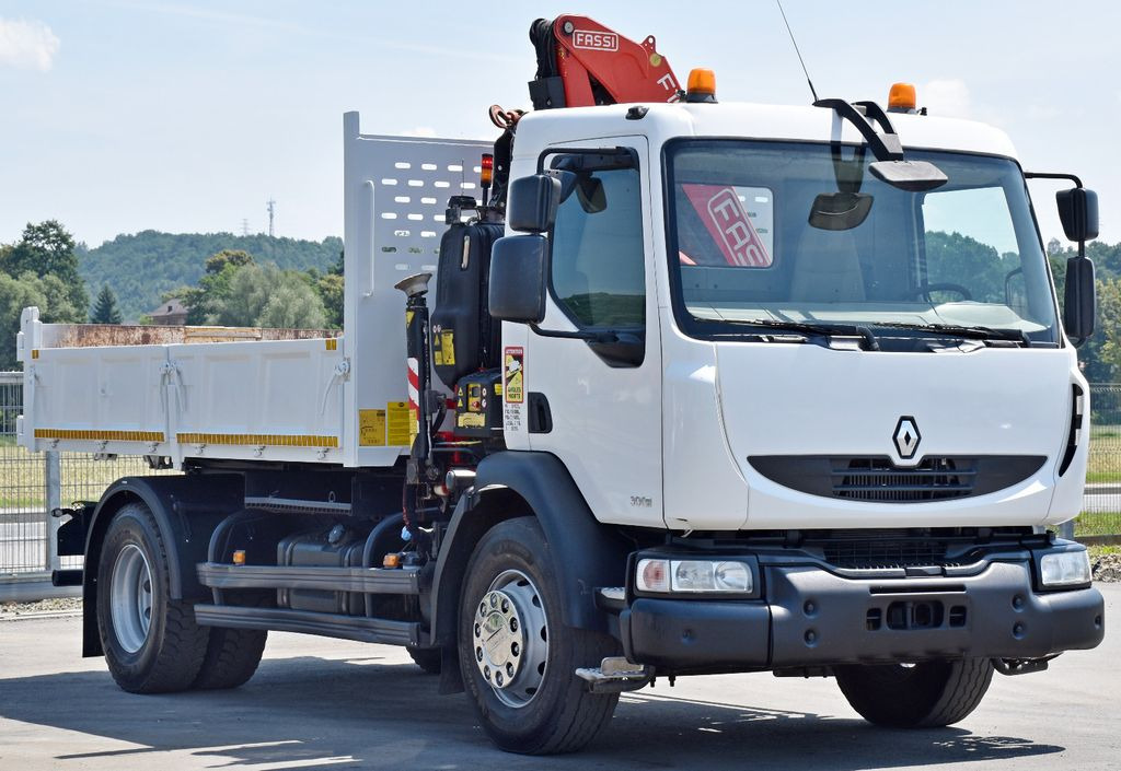 Renault MIDLUM 300 DXI * FASSI F105A.0.21 + PILOT* TOP Renault MIDLUM 300 DXI * FASSI F105A.0.21 + PILOT* TOP - Crane truck, Tipper: picture 3 Renault MIDLUM 300 DXI * FASSI F105A.0.21 + PILOT* TOP Renault MIDLUM 300 DXI * FASSI F105A.0.21 + PILOT* TOP - Crane truck, Tipper: picture 3